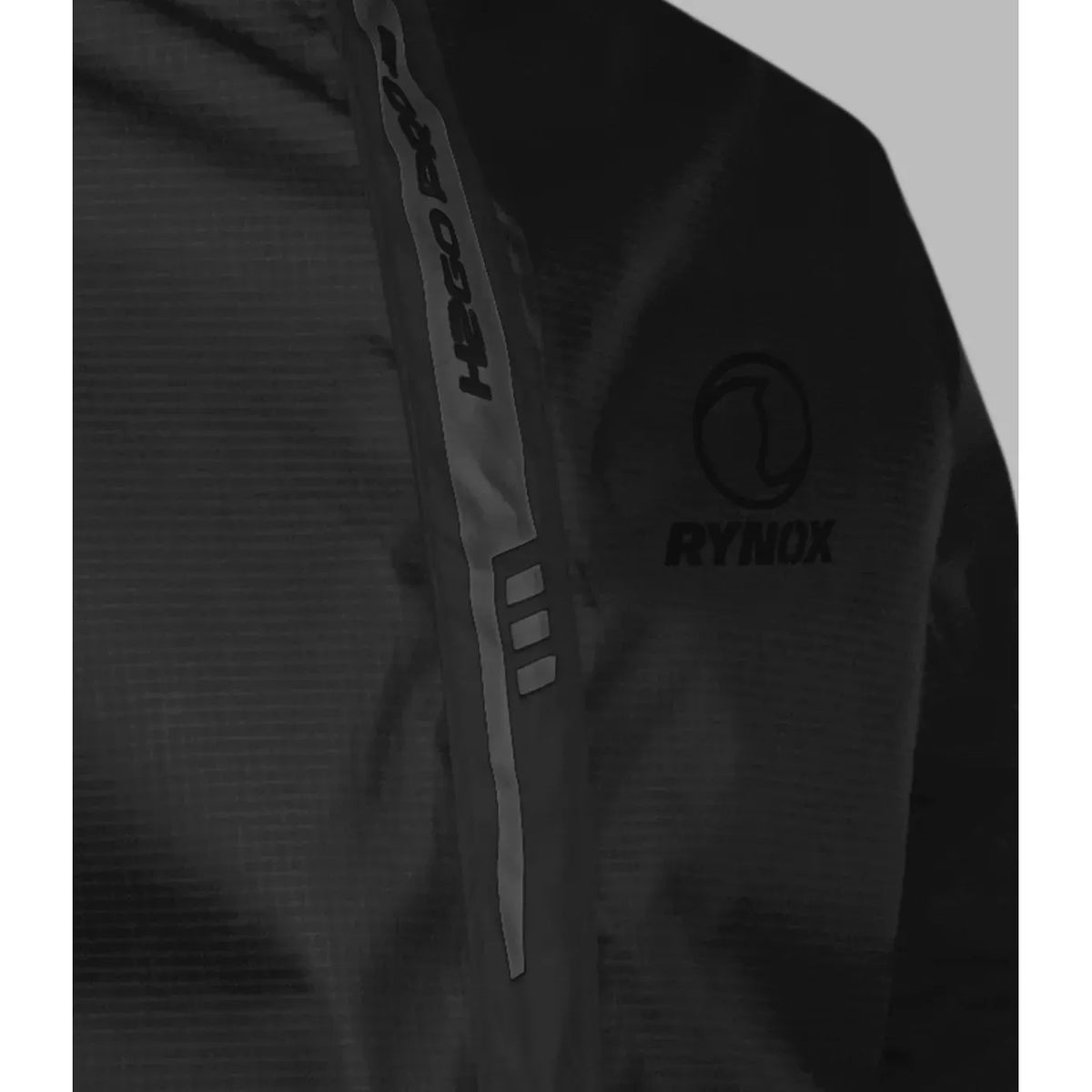 Rynox H2GO PRO Rain Jacket Black - Ultimate Waterproof Protection - Motodrift