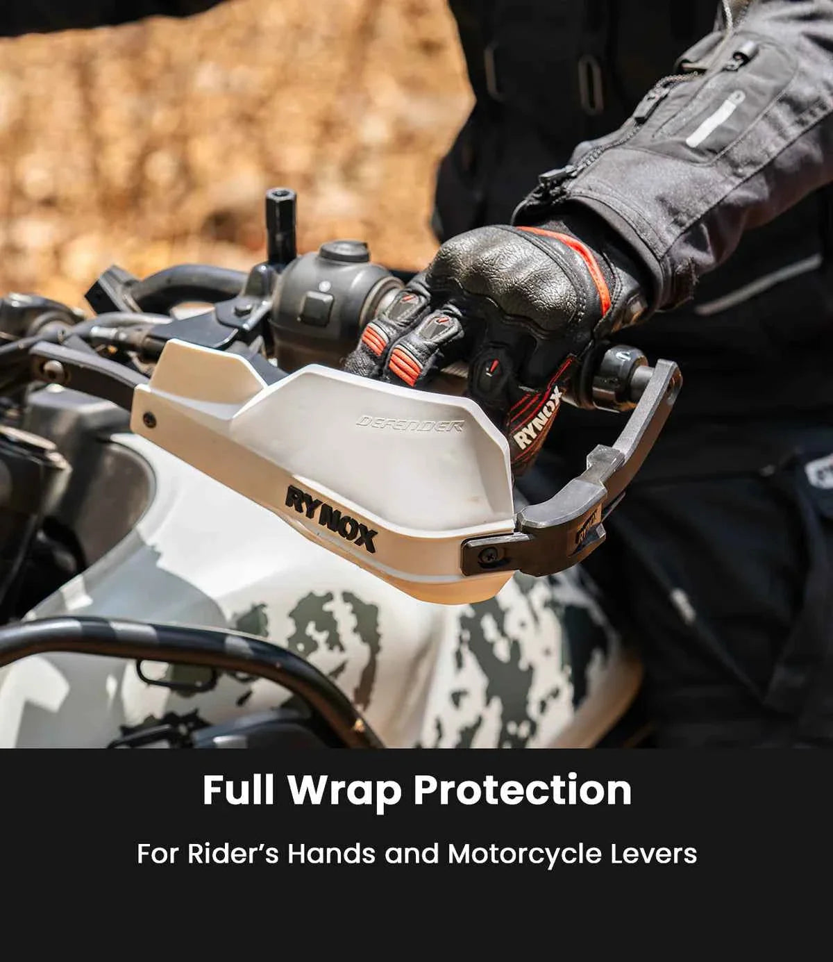 Rynox Defender Pro HandGuards - Motodrift