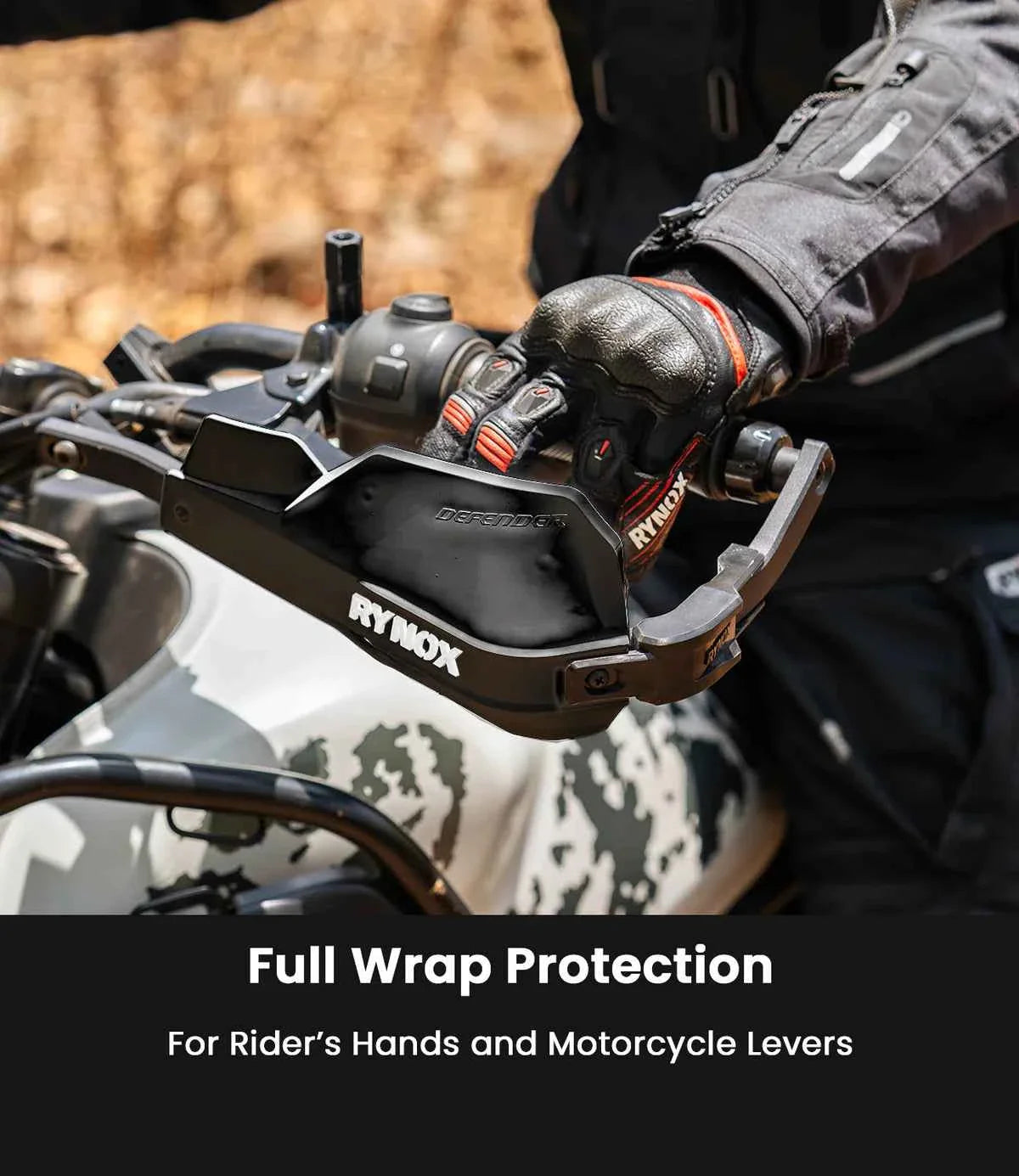 Rynox Defender Pro HandGuards - Motodrift