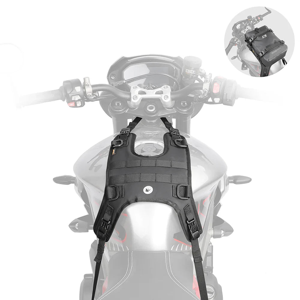 Motorcycle Tank Bag Portable Motor Accessory For Universal Motor Cross Fuel Tank Kit Installation Accessories Motor Front Bag (MT001A)