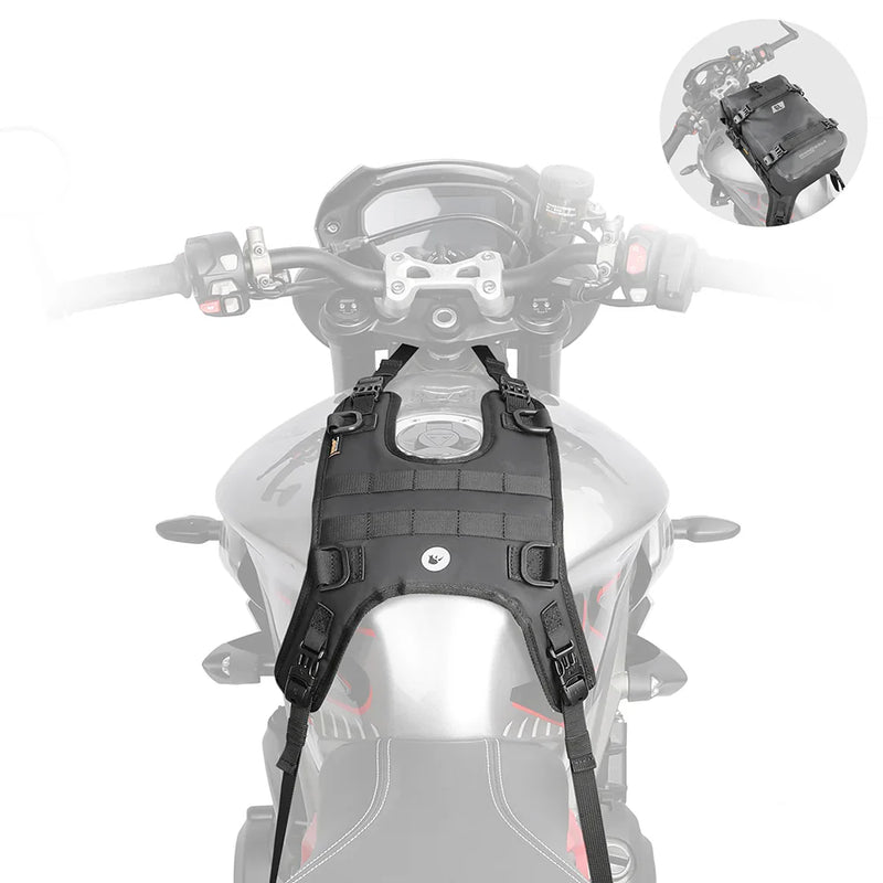 Motorcycle Tank Bag Portable Motor Accessory For Universal Motor Cross Fuel Tank Kit Installation Accessories Motor Front Bag (MT001A)