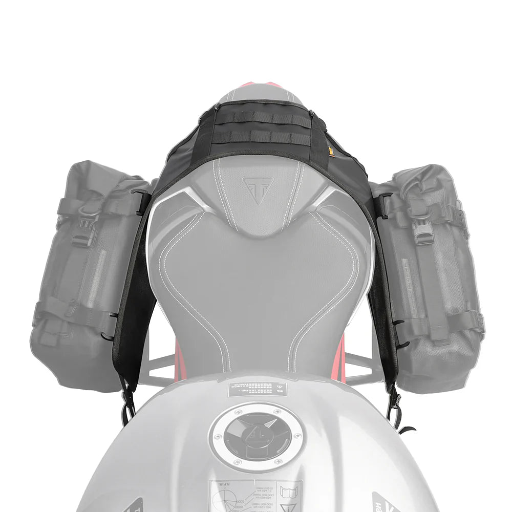 Rhinowalk Motorcycle Saddle Bag Mounting Base Motorbike Tail Seat Bag OS Base for ADV, Dirt Bikes Motorcycle Accessories (MT002A)