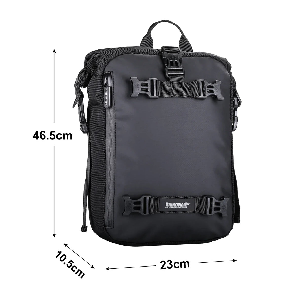 Rhinowalk 20L Motorcycle Saddle Bag Motopack Tail Bag for Outdoor Touring (MT21620)