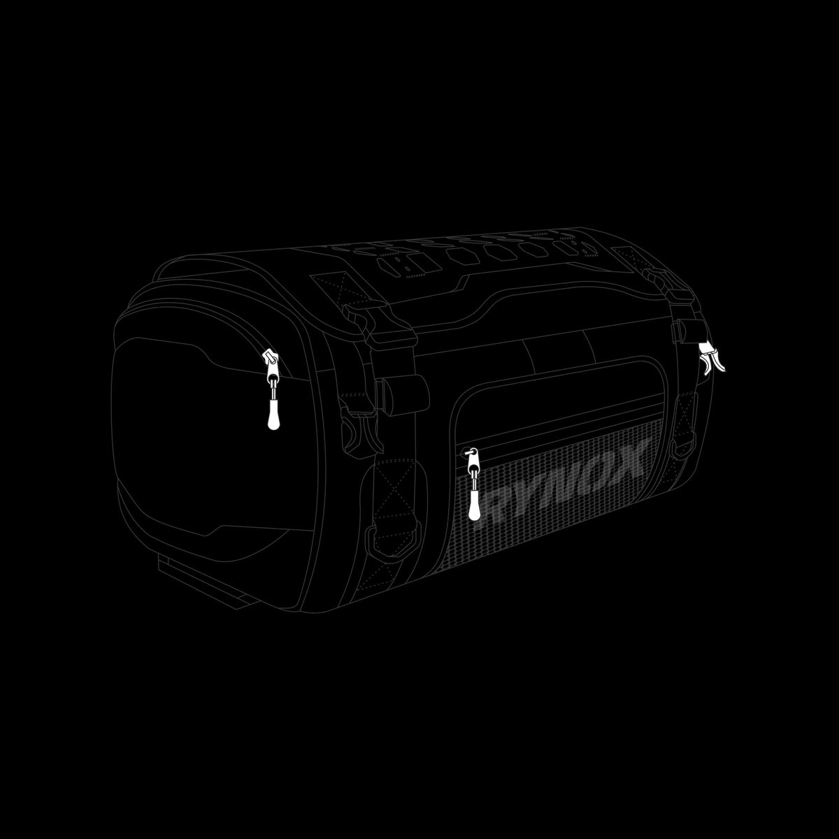 Rynox Navigator Tail Bag 50L - Motodrift
